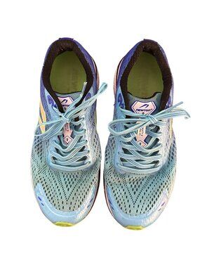 Newton Gravity 8 Blue Ombre Womens Size 7.5 Running Shoes W000219 Well Worn
